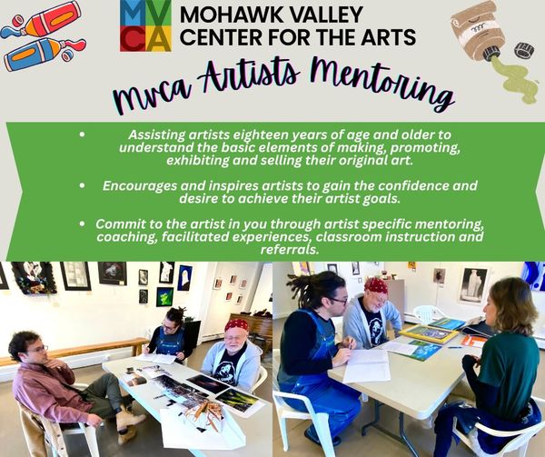 Art Mentoring page on the MVCA website