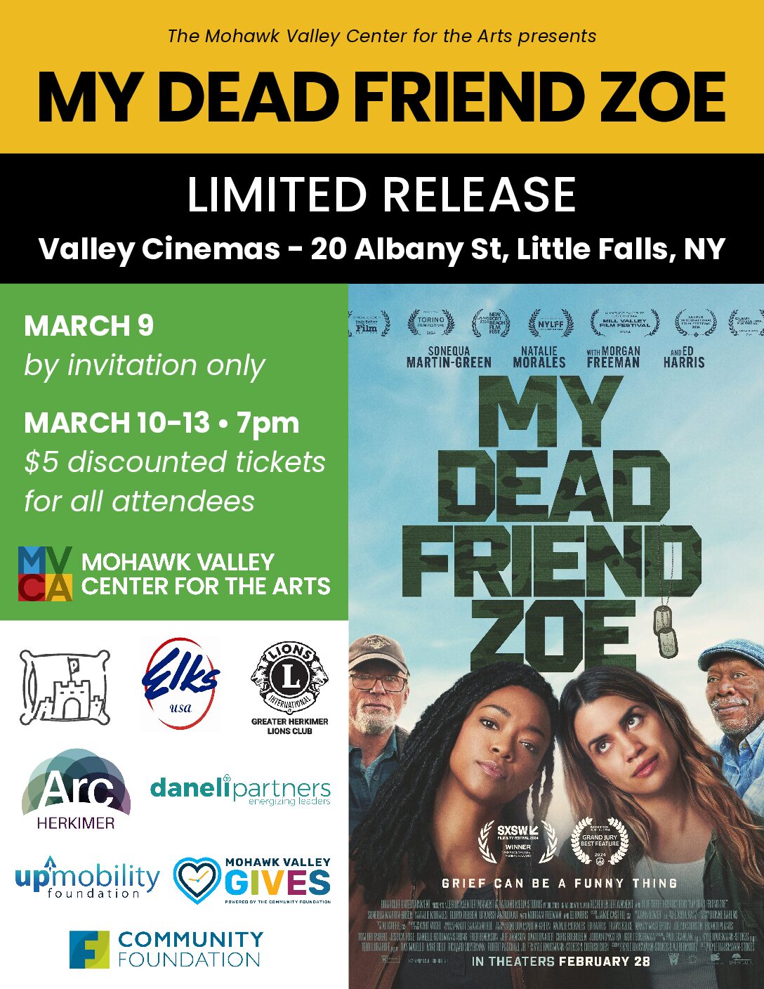 My Dead Friend Zoe Movie